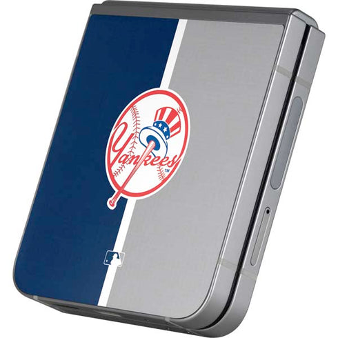 MLB New York Yankees Split Galaxy Z Flip6 Skin