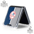 MLB New York Yankees Split Galaxy Z Flip7 Clear Case
