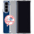 MLB New York Yankees Split Galaxy Z Fold5 5G Clear Case