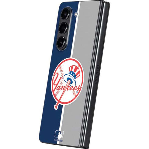 MLB New York Yankees Split Galaxy Z Fold5 5G Skin