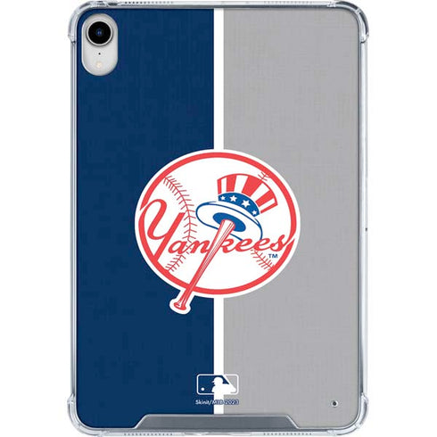 MLB New York Yankees Split iPad 11th Gen (2025) Clear Case