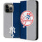 MLB New York Yankees Split iPhone 13 Pro Max Folio Case