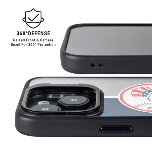 MLB New York Yankees Split iPhone 14 Kickstand Case
