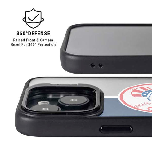 MLB New York Yankees Split iPhone 14 Plus Kickstand Case