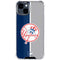 MLB New York Yankees Split iPhone 15 Clear Case
