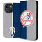 MLB New York Yankees Split iPhone 15 Plus Folio Case
