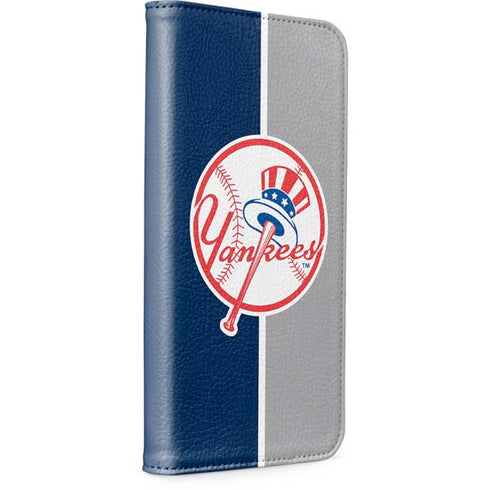 MLB New York Yankees Split iPhone 15 Pro Max Folio Case