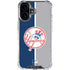 MLB New York Yankees Split iPhone 16 Clear Case