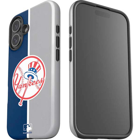 MLB New York Yankees Split iPhone 16 Impact Case