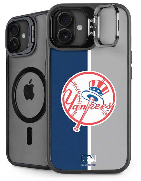 MLB New York Yankees Split iPhone 16 Kickstand Case