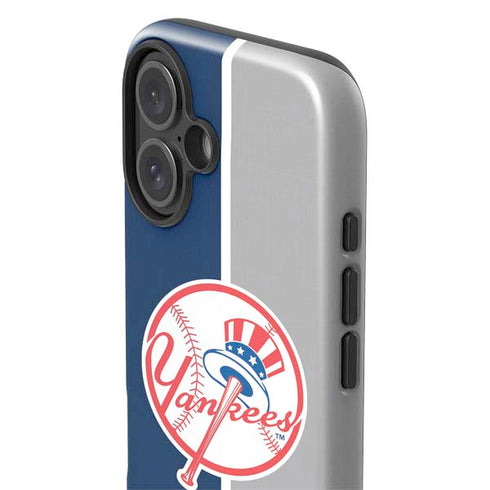 MLB New York Yankees Split iPhone 16 Plus Impact Case