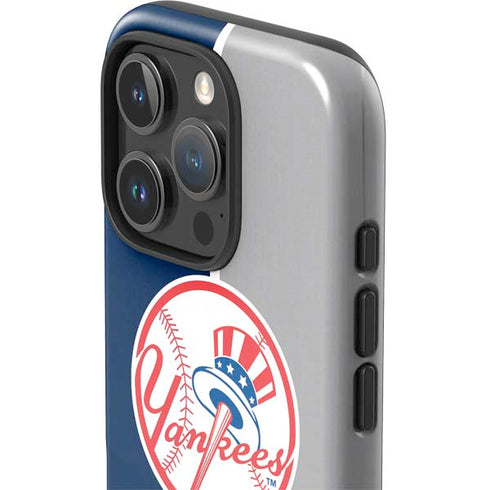 MLB New York Yankees Split iPhone 16 Pro Impact Case