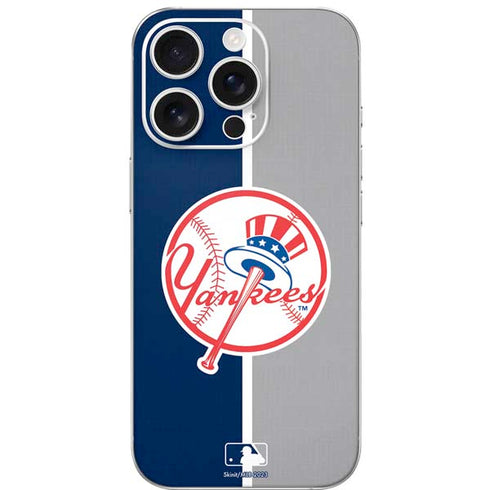 MLB New York Yankees Split iPhone 16 Pro Skin