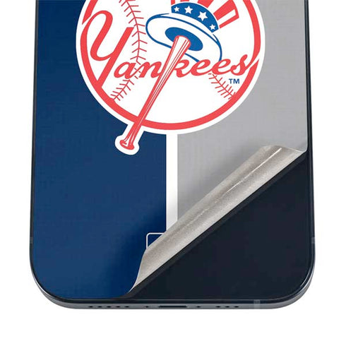 MLB New York Yankees Split iPhone 16 Skin