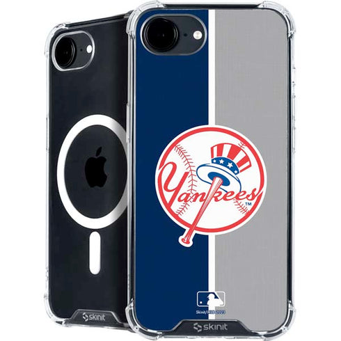 MLB New York Yankees Split iPhone 16e MagSafe Case