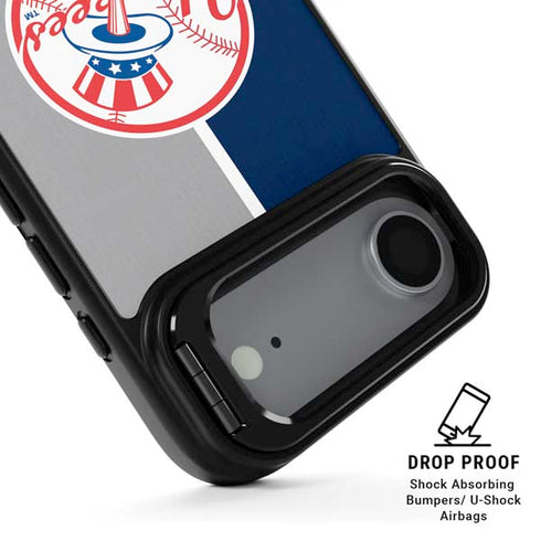 MLB New York Yankees Split iPhone 17 Air Kickstand Case