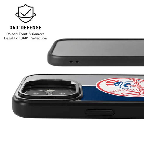 MLB New York Yankees Split iPhone 17 Kickstand Case