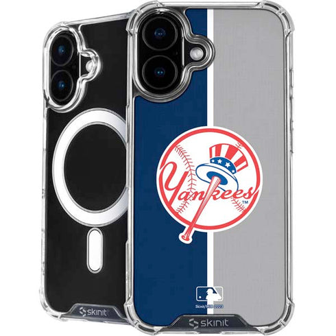 MLB New York Yankees Split iPhone 17 MagSafe Case