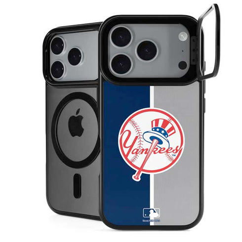MLB New York Yankees Split iPhone 17 Pro Max Kickstand Case