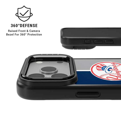 MLB New York Yankees Split iPhone 17 Pro Max Kickstand Case