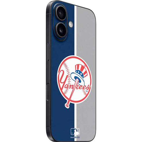 MLB New York Yankees Split iPhone 17 Skin