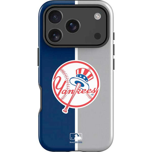 MLB New York Yankees Split iPhone 18 Pro Impact Case