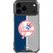 MLB New York Yankees Split iPhone 18 Pro Max Clear Case