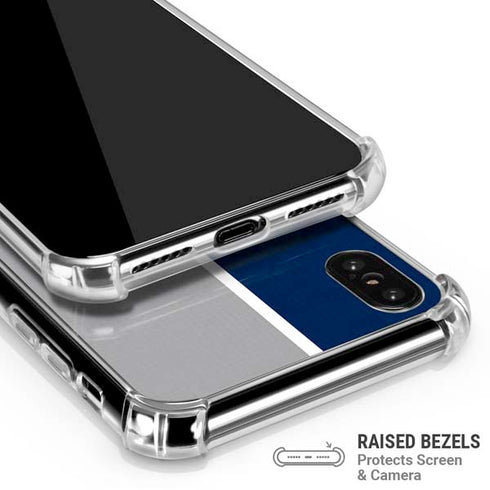 MLB New York Yankees Split iPhone X/XS Clear Case