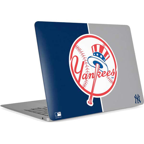 MLB New York Yankees Split Apple MacBook Air Skin