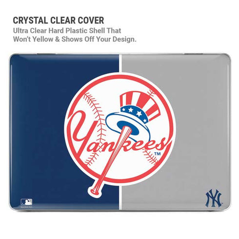 MLB New York Yankees Split MacBook Pro 14in (2021-24) Case plus Skin
