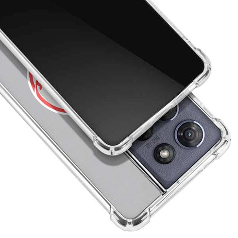 MLB New York Yankees Split Moto G Stylus 5G (2025) Clear Case