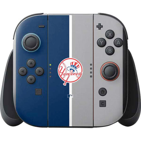 MLB New York Yankees Split Nintendo Switch 2 (2025) with Joy-Con Skin