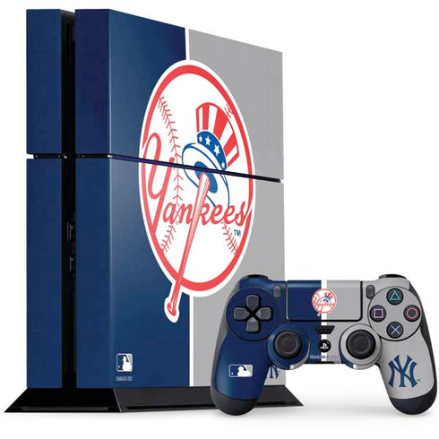MLB New York Yankees Split PlayStation PS4 Skins