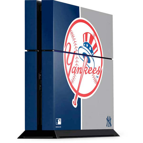 MLB New York Yankees Split PlayStation PS4 Skins