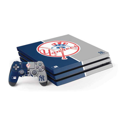 MLB New York Yankees Split PlayStation PS4 Skins