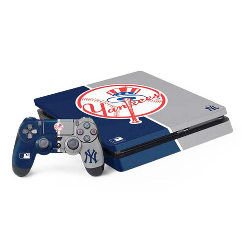 MLB New York Yankees Split PlayStation PS4 Skins