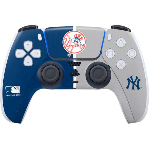 MLB New York Yankees Split PlayStation PS5 Skins