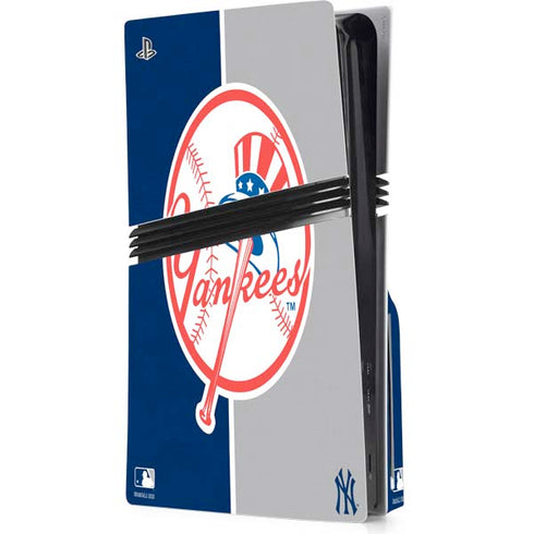 MLB New York Yankees Split PlayStation PS5 Skins