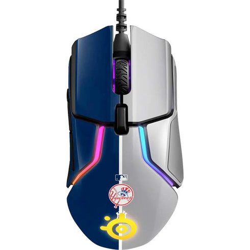 MLB New York Yankees Split SteelSeries Rival 600 Gaming Mouse Skin