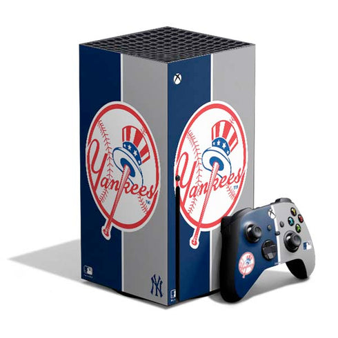 MLB New York Yankees Split Xbox Series X Skins