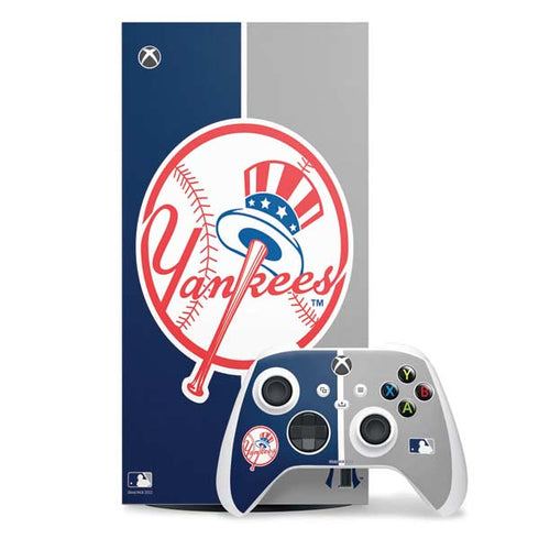 MLB New York Yankees Split XBox Series X Digital Edition Bundle Skin