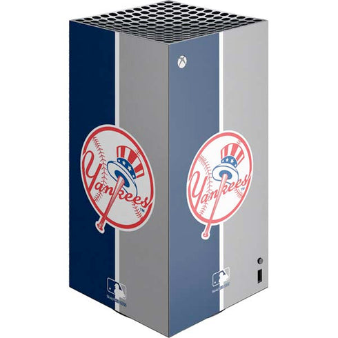 MLB New York Yankees Split XBox Series X Digital Edition Console Skin