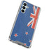 New Zealand Flag Distressed Galaxy A16 5G Clear Case
