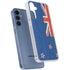 New Zealand Flag Distressed Galaxy A35 5G Clear Case