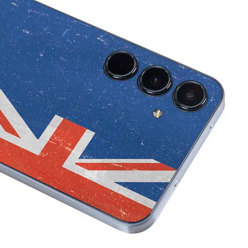 New Zealand Flag Distressed Galaxy A35 5G Skin