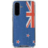 New Zealand Flag Distressed Galaxy A36 5G Clear Case