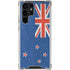 New Zealand Flag Distressed Galaxy S23 Ultra Clear Case