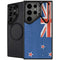 New Zealand Flag Distressed Galaxy S25 Ultra Kickstand Case