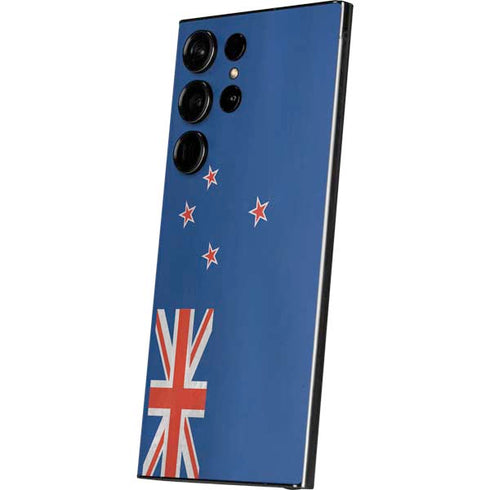 New Zealand Flag Distressed Galaxy S24 Ultra Skin