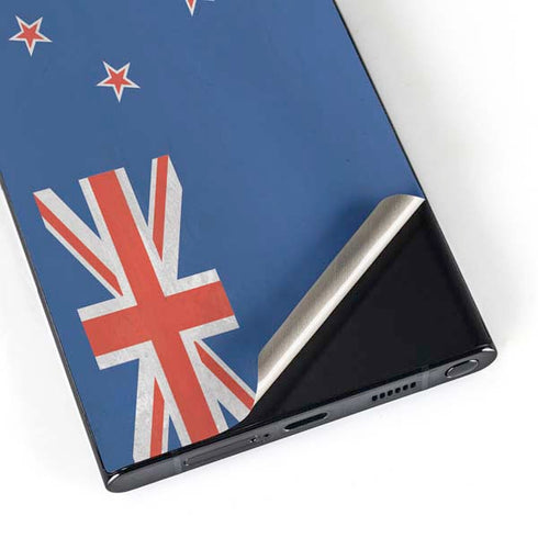 New Zealand Flag Distressed Galaxy S24 Ultra Skin